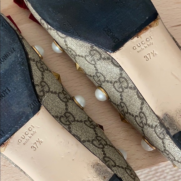 Gucci Flats with Receipt and Dust Bag - Picture 12 of 14